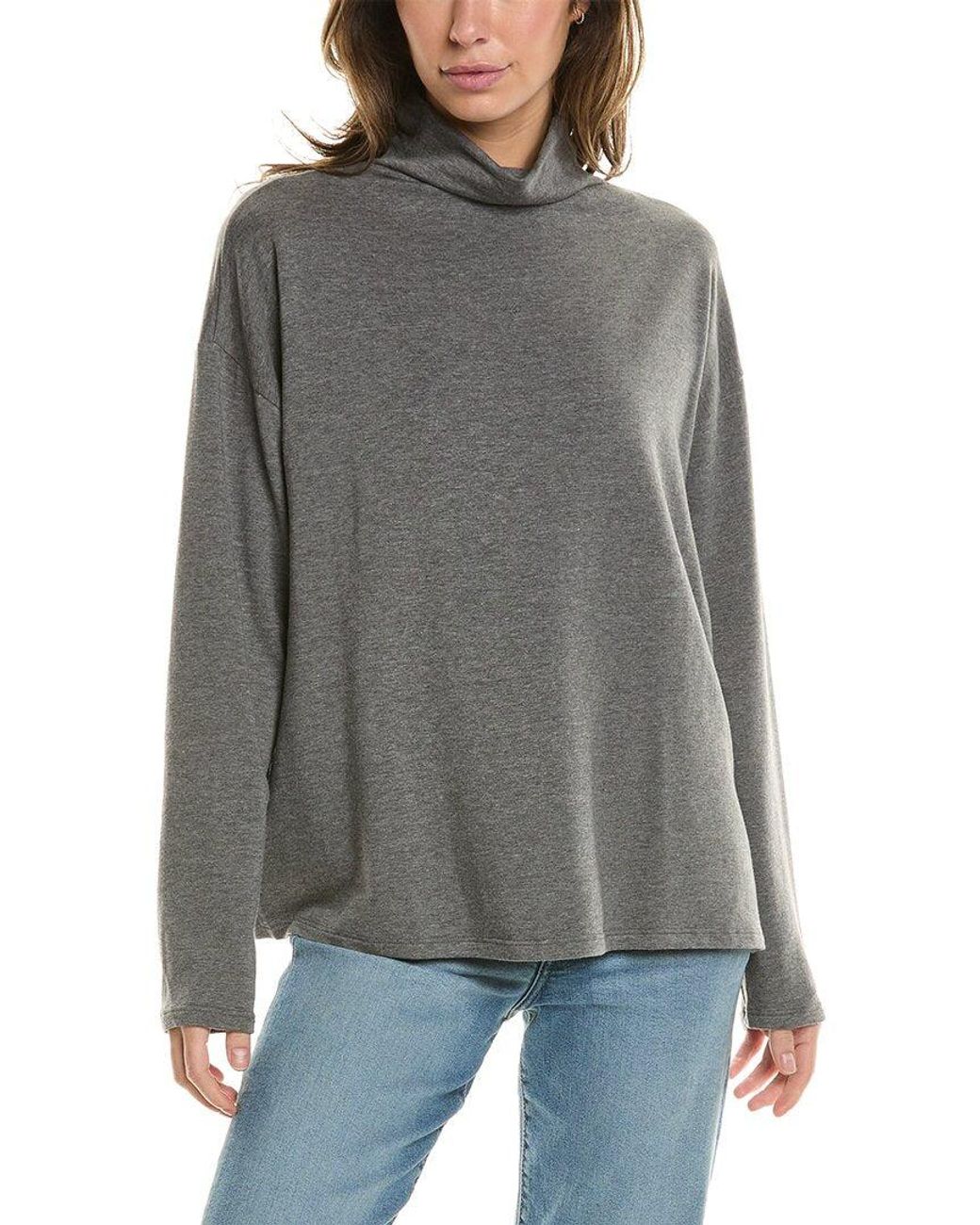 Eileen fisher hotsell funnel neck top