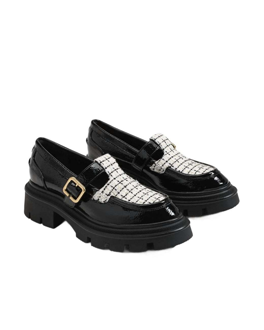 Circus.NY Black Payson Buckle Loafer