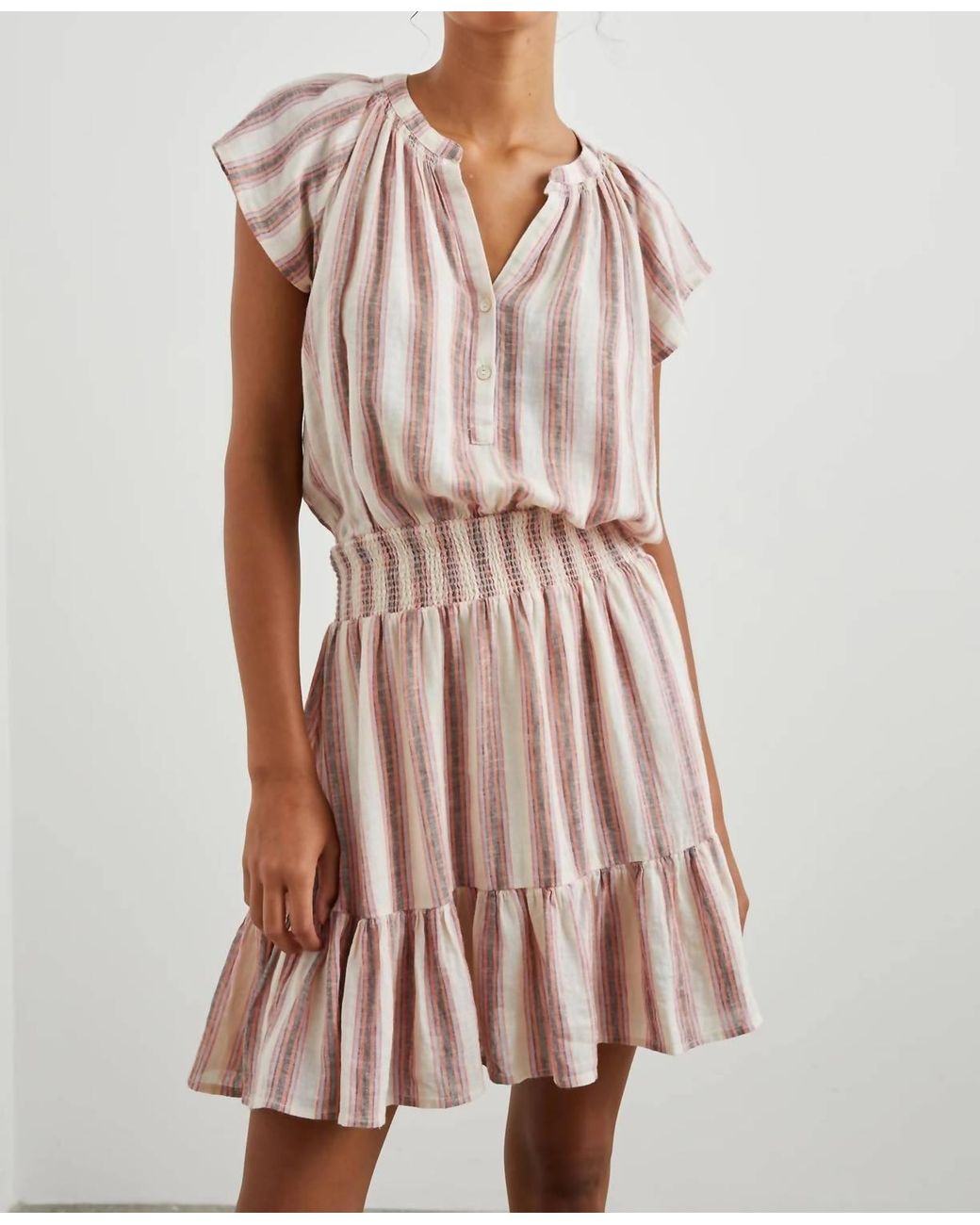 Rails Pink Augustine Mini Dress