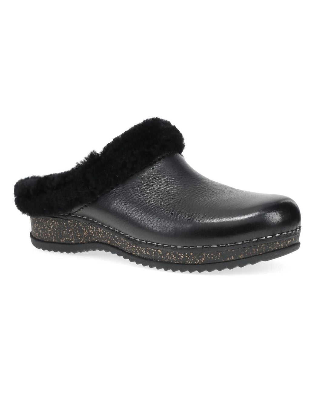 Dansko Black Magda Waxy Milled