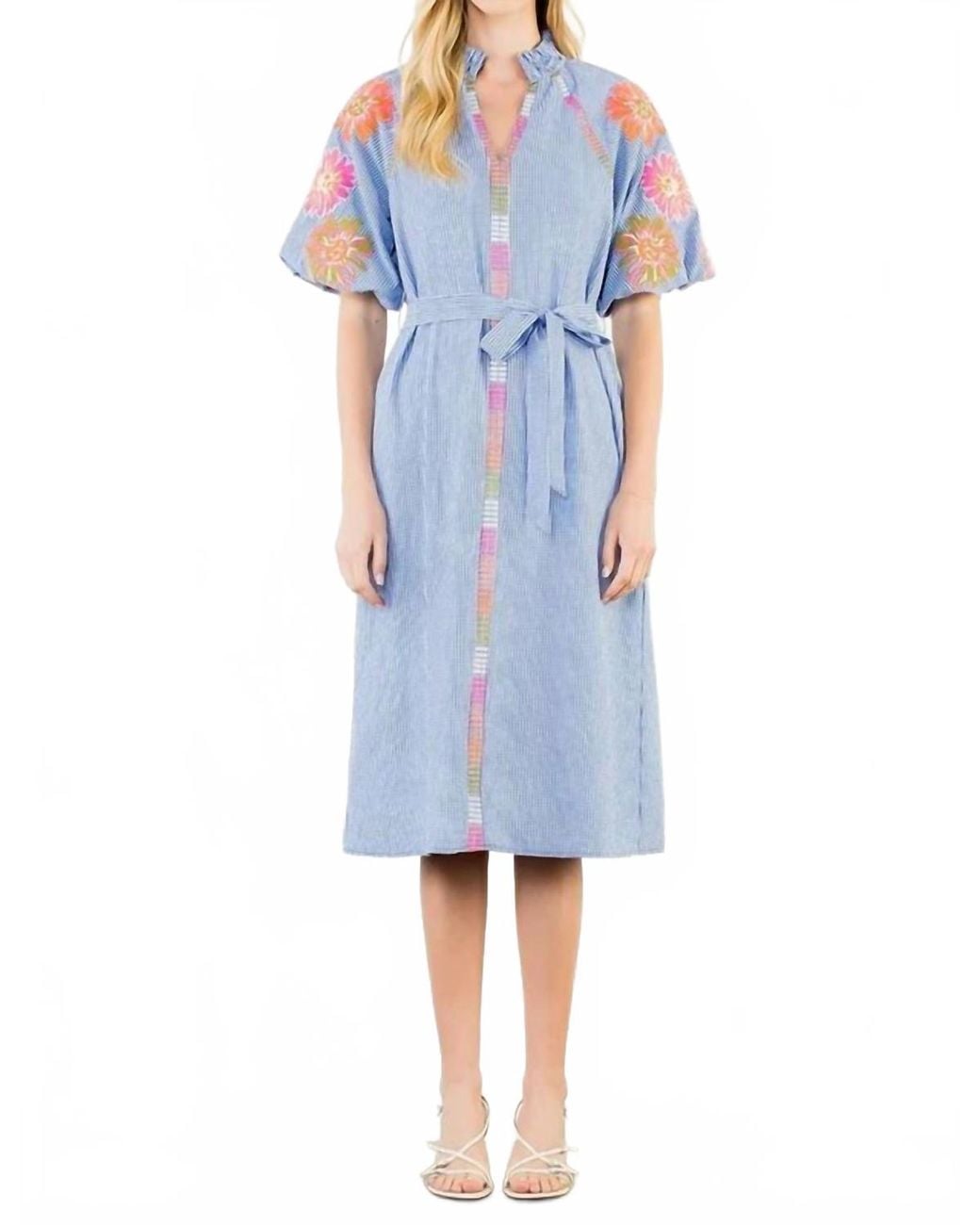 Thml Ginger Dress in Blue | Lyst