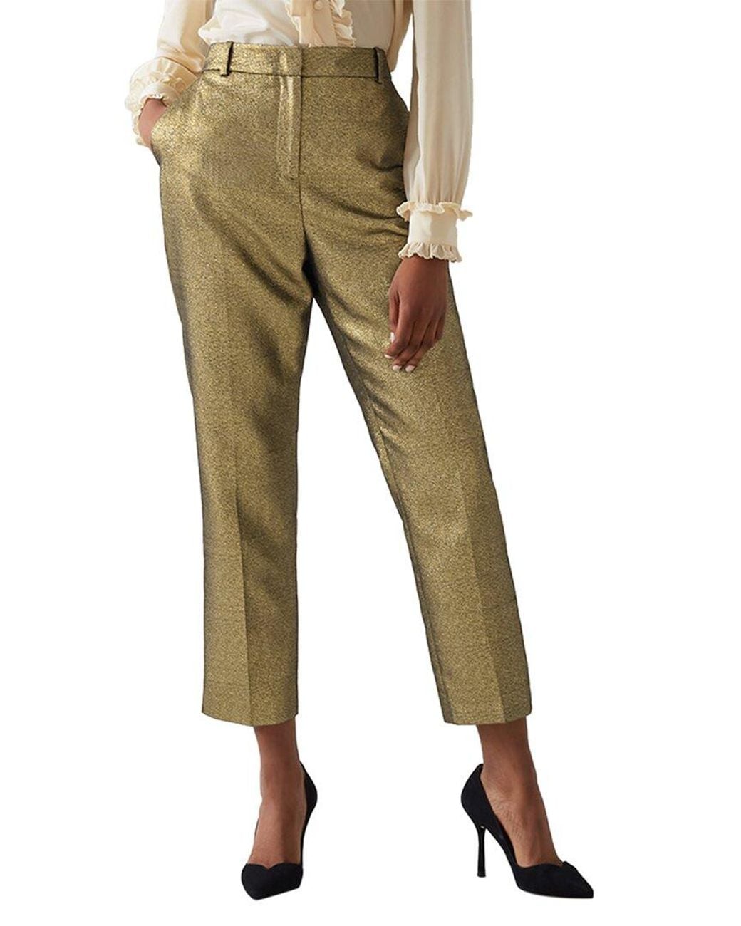 L.K.Bennett Natural Issy Trouser