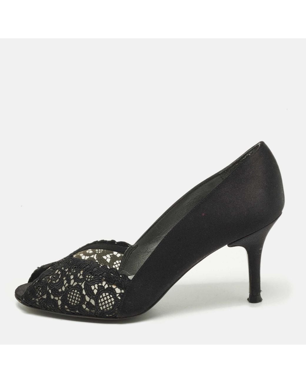 Stuart Weitzman Black Chantelle