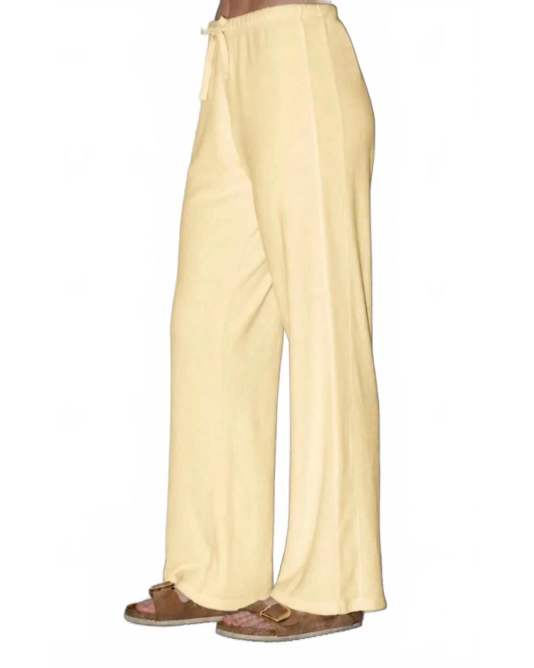 Caydn Natural Devon Terry Pant