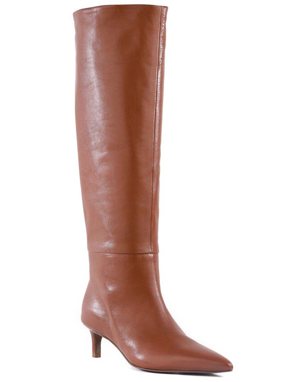 Seychelles Brown Rose Leather Boot
