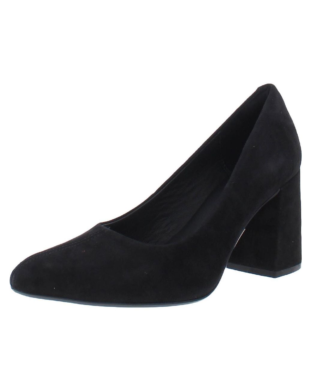 Clarks Laina85 Court Suede Dressy Pumps in Black Lyst