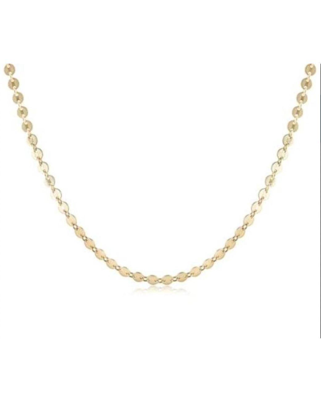 NEWTONE Metallic Infinity Chic Chain Necklace