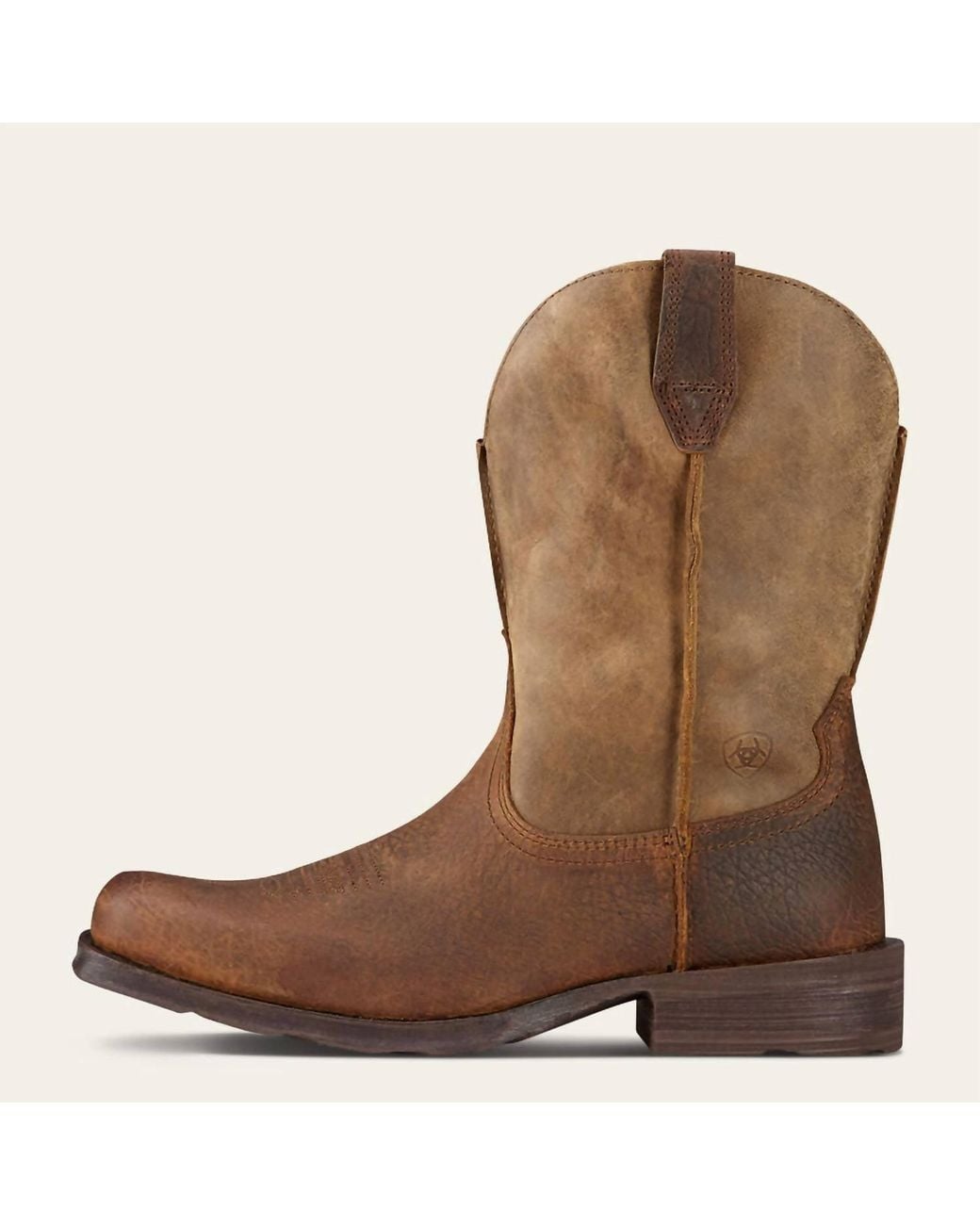 Ariat Brown Rambler Square Toe Western Boot for men