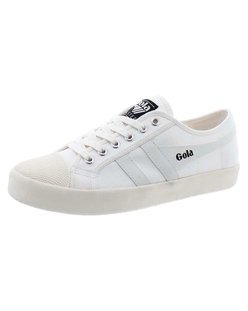 Gola Coaster Canvas Lifestyle Casual And Fashion Sneakers in White Lyst