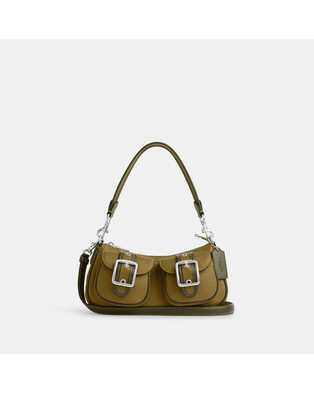 Coach Outlet Ashton Baguette in Green | Lyst 