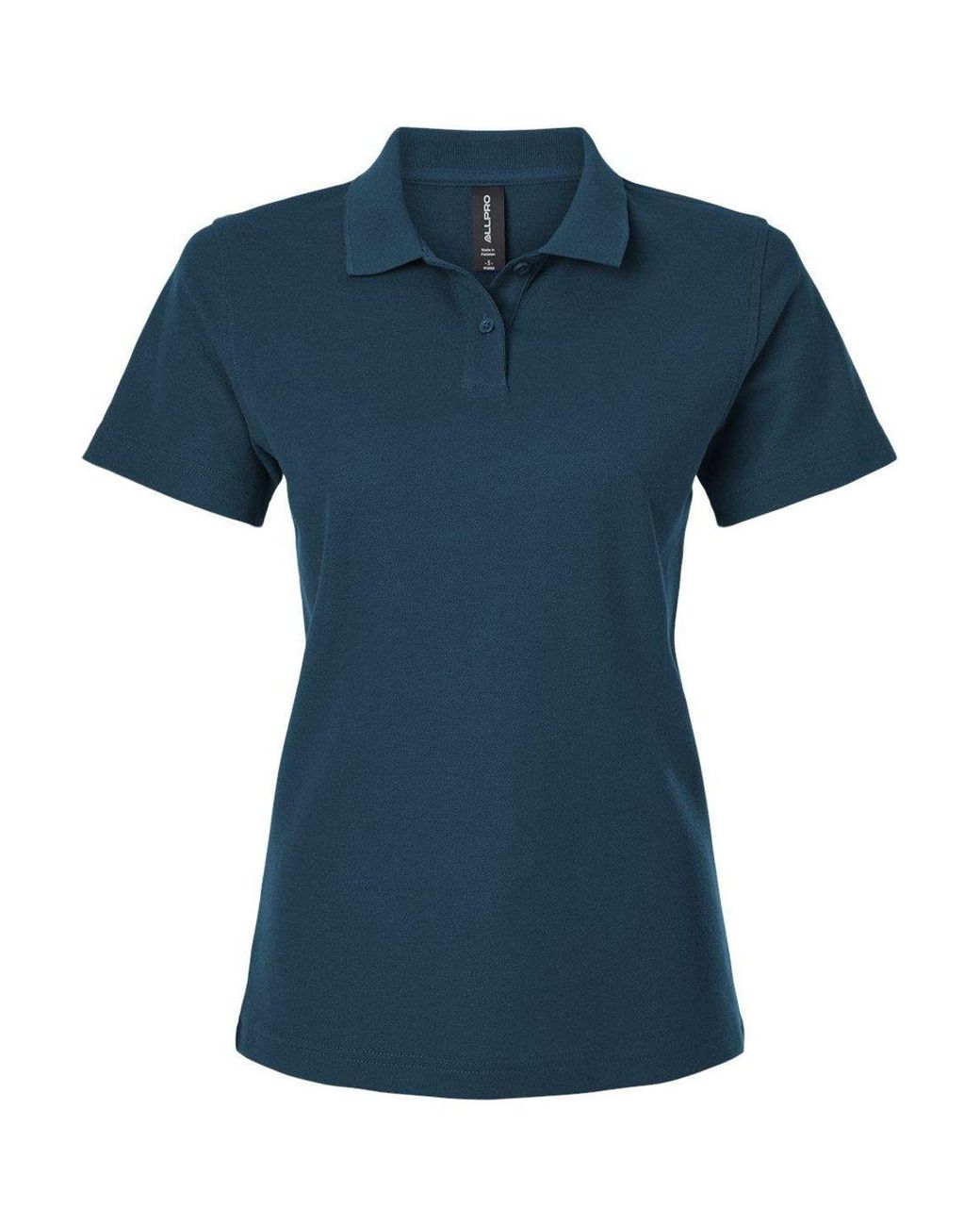 AllPro Blue Pique Polo
