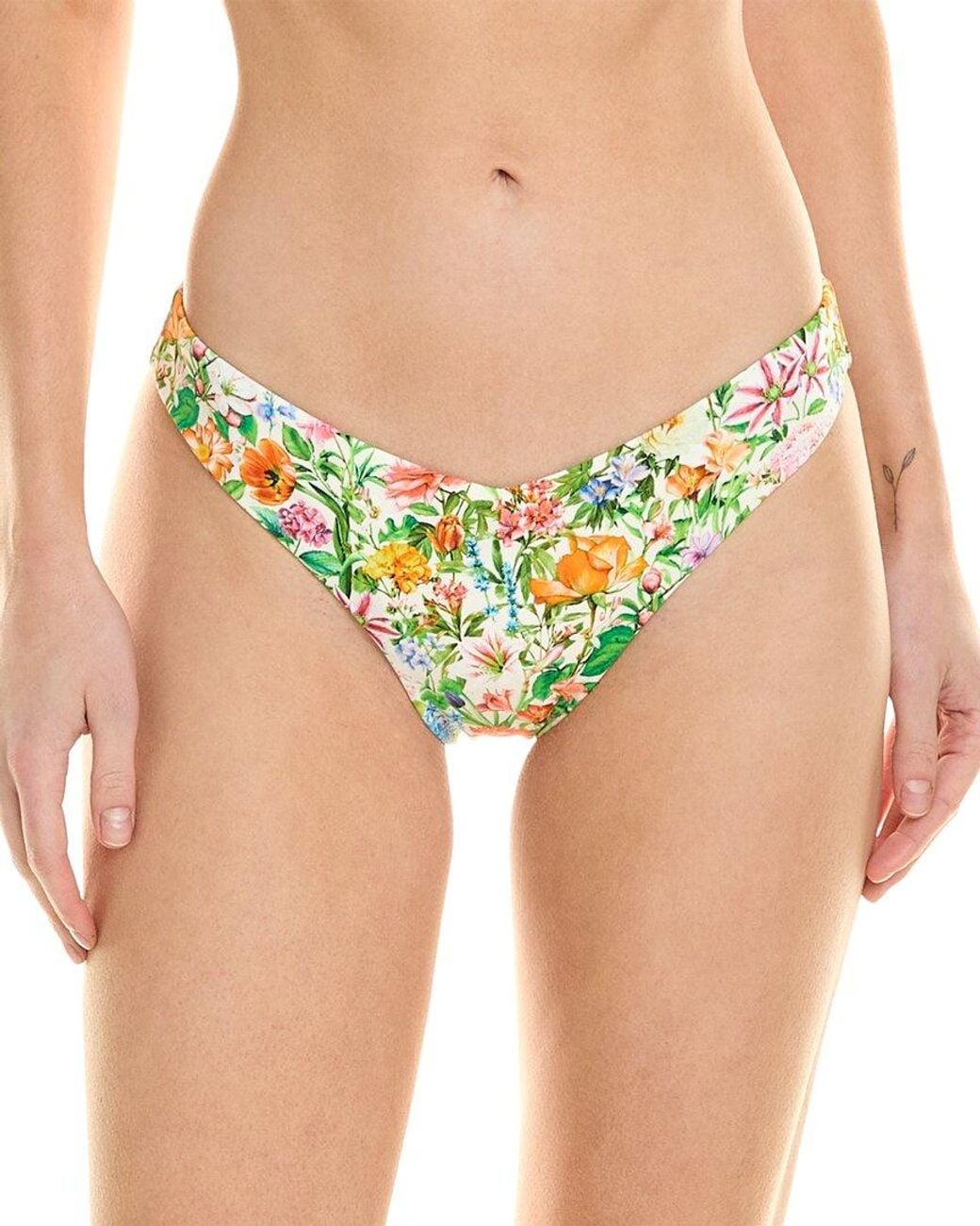 Onia Green V-shape Bikini Bottom