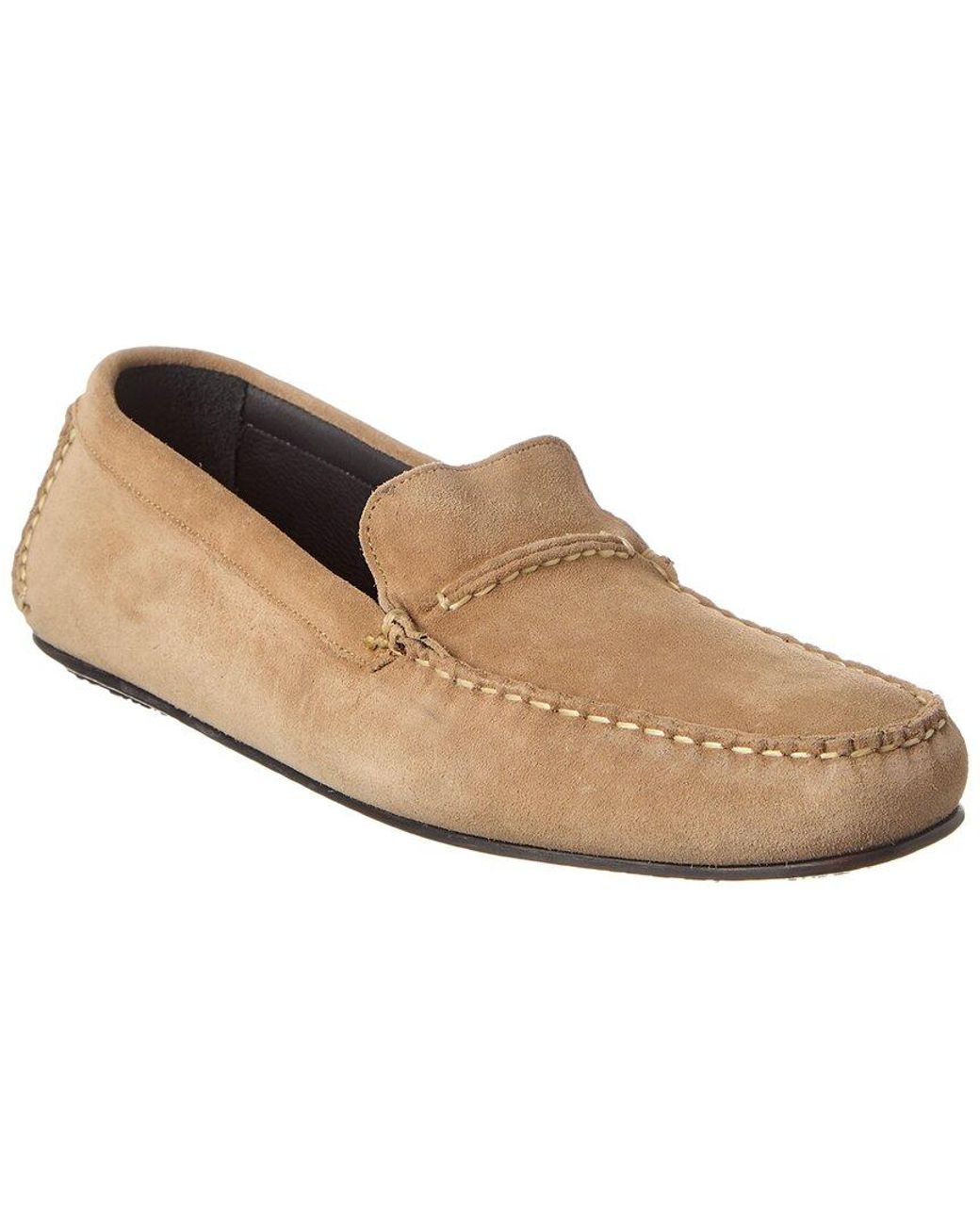 Allen Edmonds Super Sport Suede Loafer in White for Men Lyst