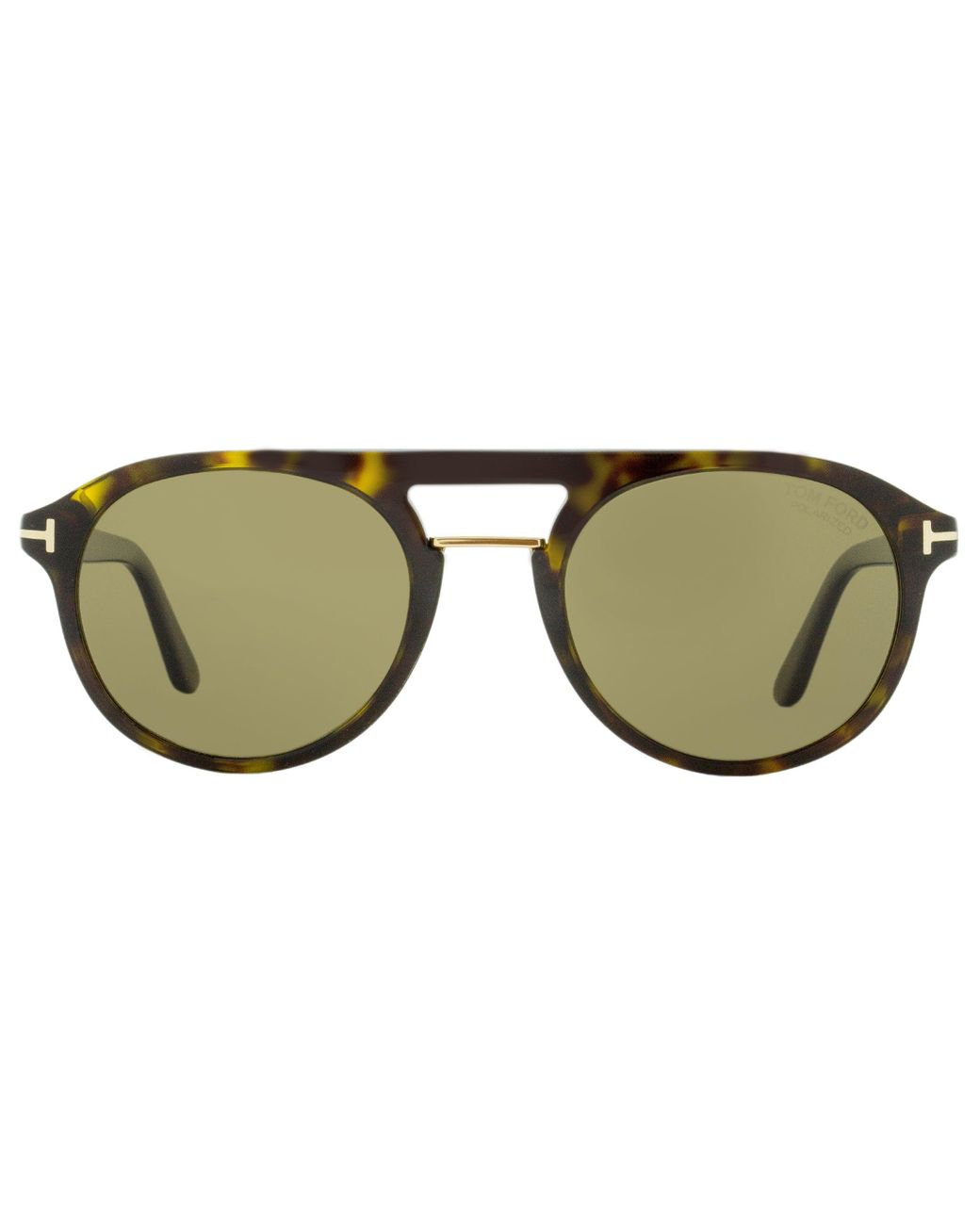 Tom Ford Pilot Sunglasses Tf675 Ivan-02 Dark Havana/gold 52mm for Men | Lyst