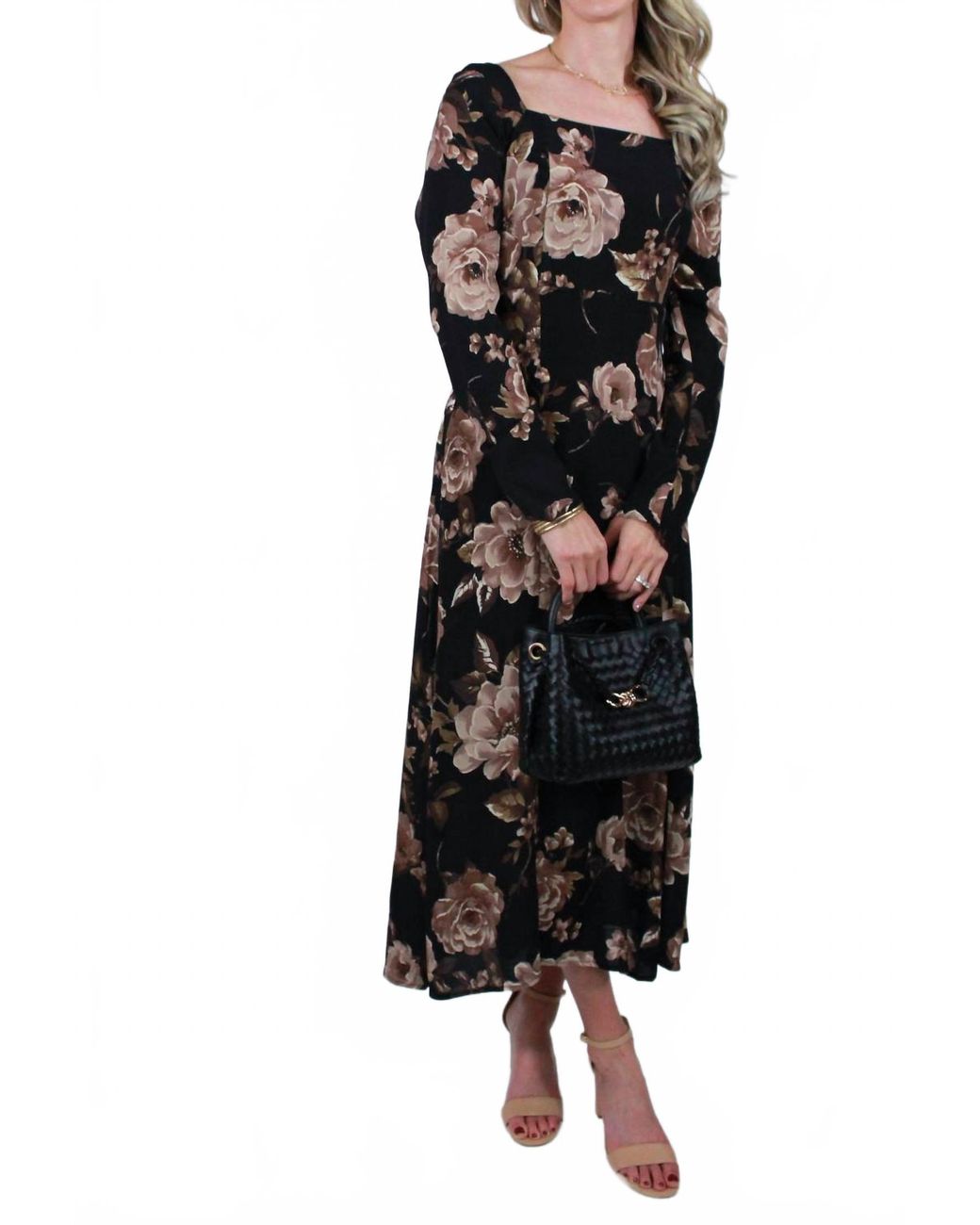 dark green floral dress Zapaka Women Midi Ruffled V-Neck A Line Ruched Size:7 yrs Quinny Lace Trim Mini Dress Micas