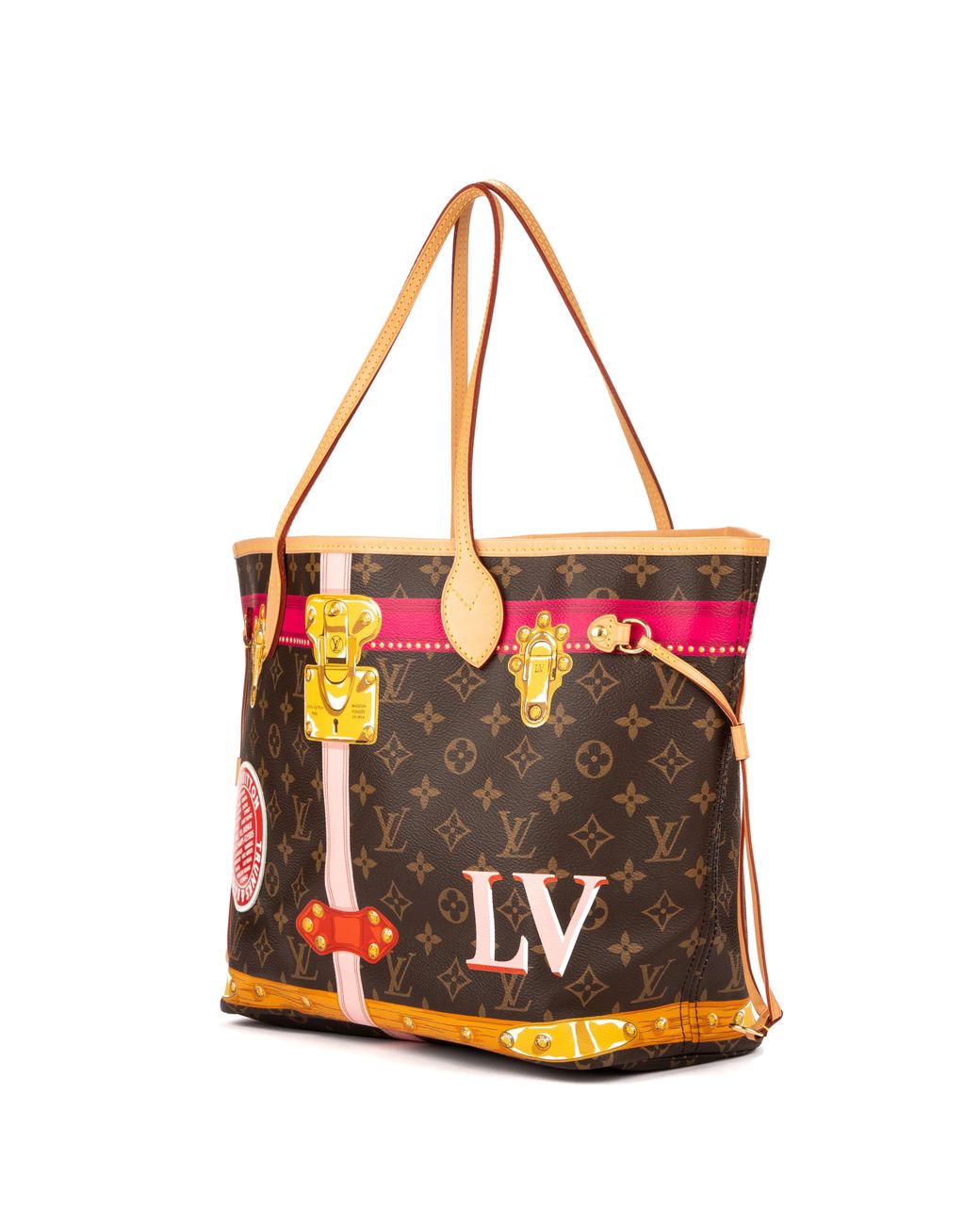 Louis Vuitton, Limited Edition Neverfull Porto Cervo Tot…