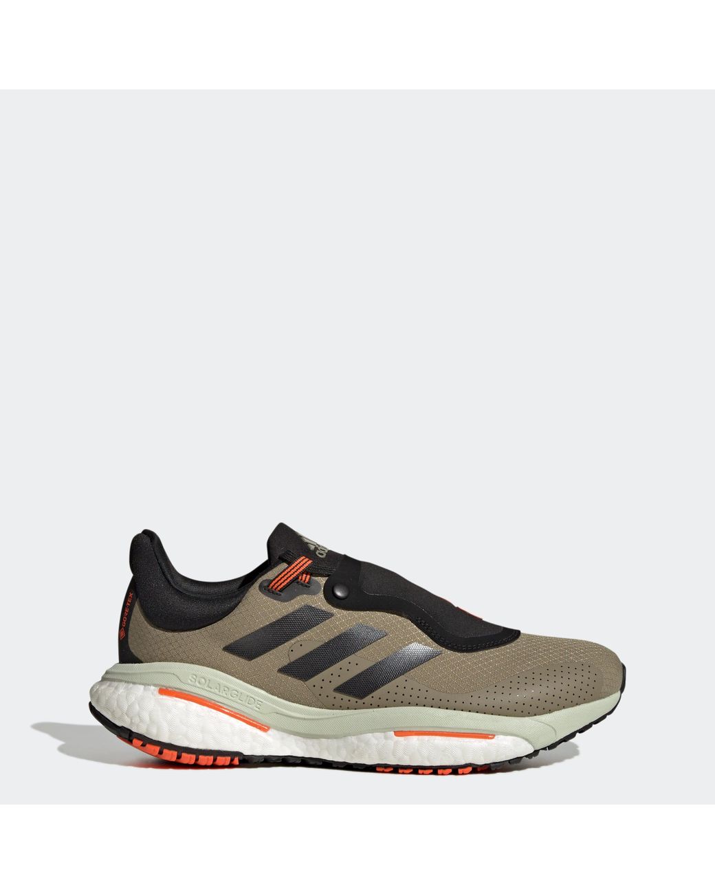 adidas Solar Glide 5 Gore-tex Running Shoes in Green for Men | Lyst