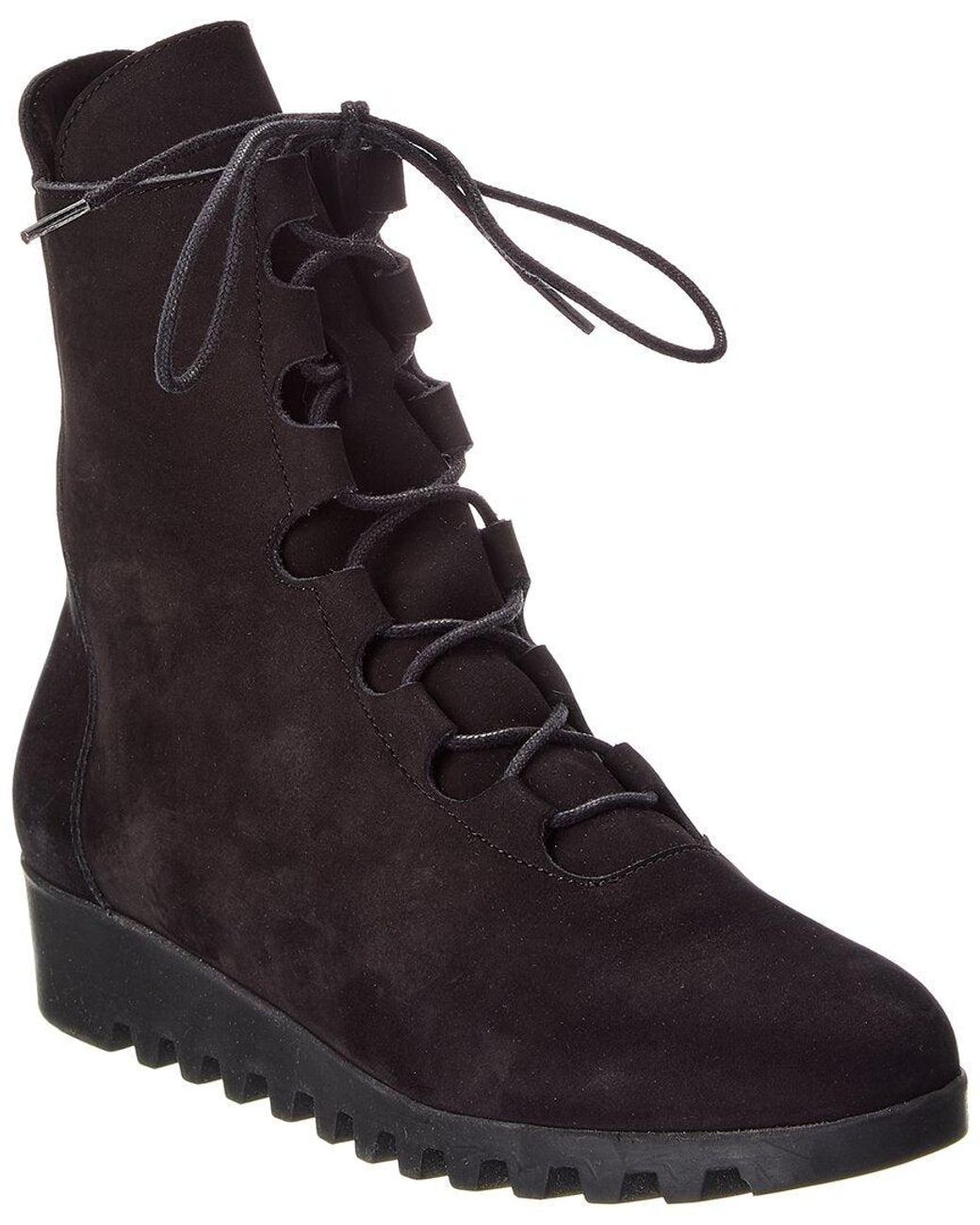Arche Black Lombox Suede Bootie
