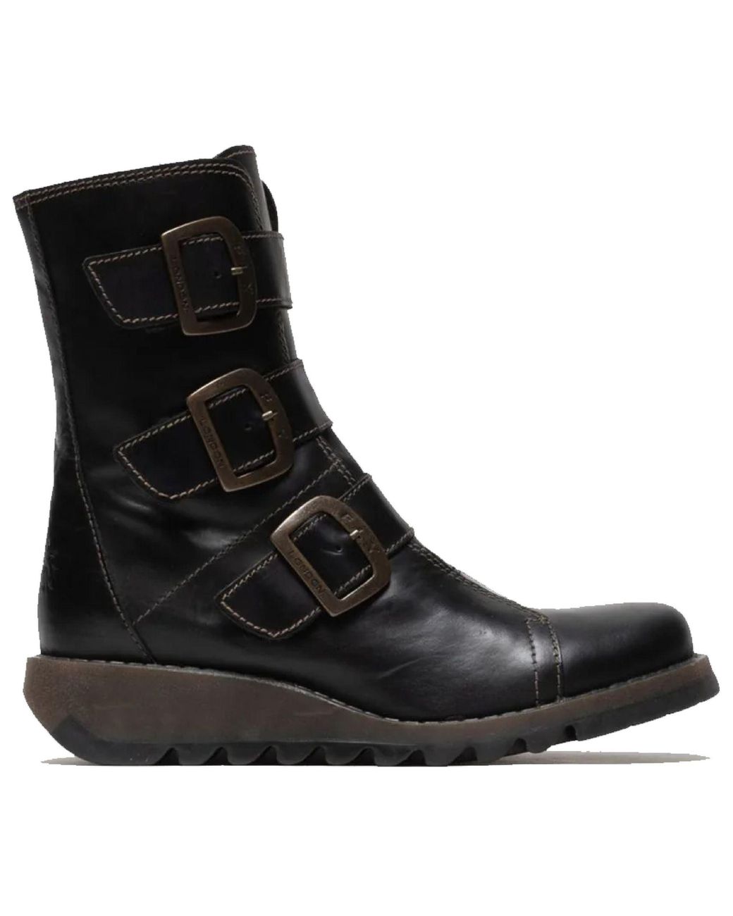 Fly London Black Scop110Fly