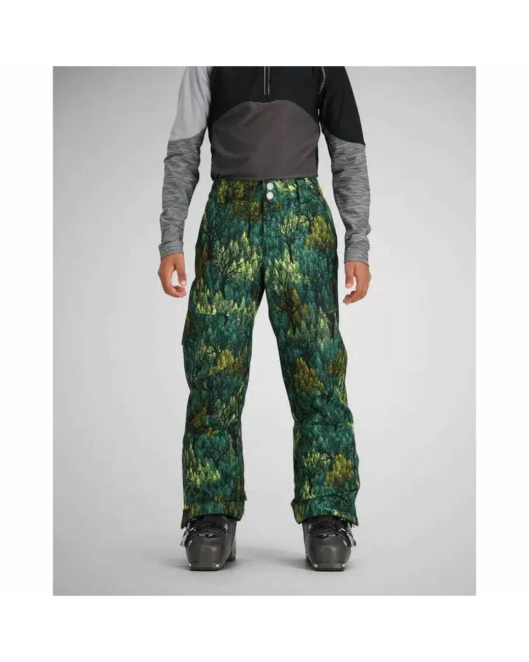 Obermeyer Green Brisk Print Pant for men