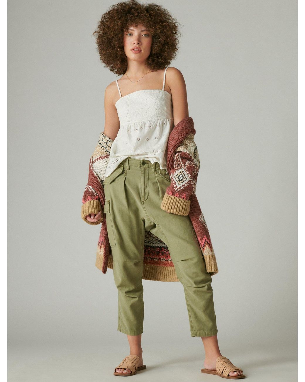 Lucky brand green pants 2025