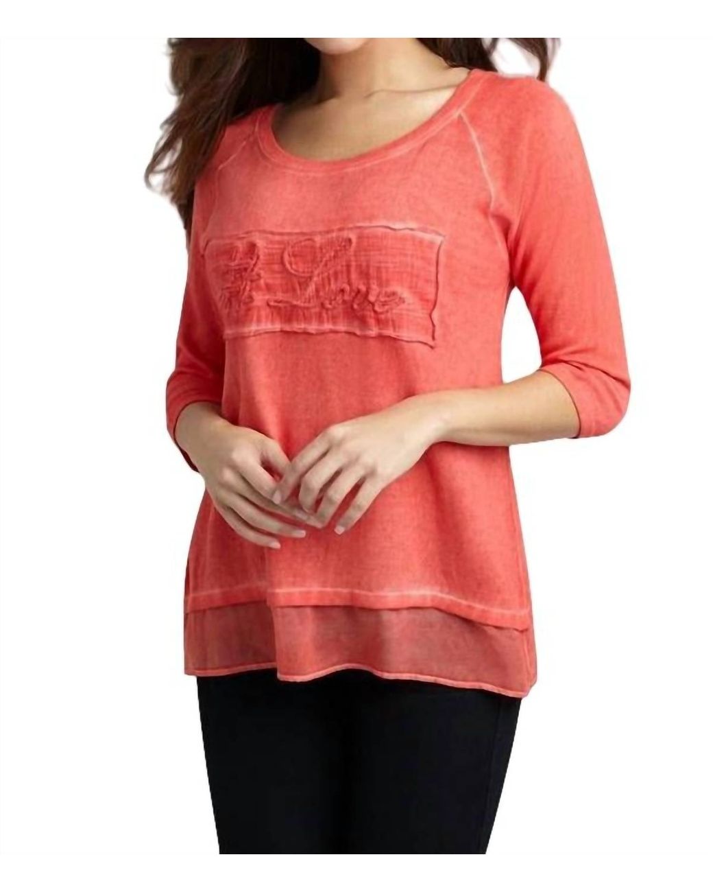 Angel Red Love Top