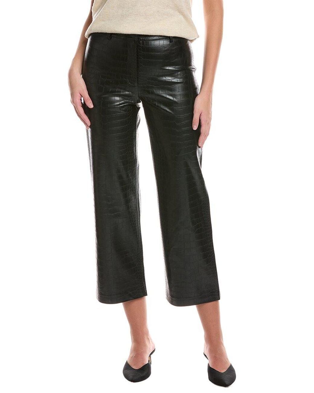 Kobi Halperin Black Bronte Croc Pant