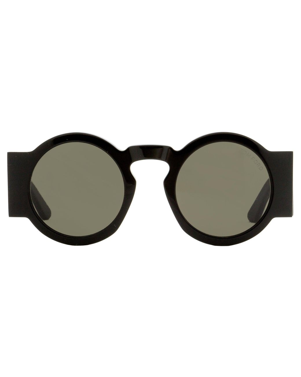 Tom Ford Round Sunglasses Tf603 Tatiana-02 Black 47mm | Lyst
