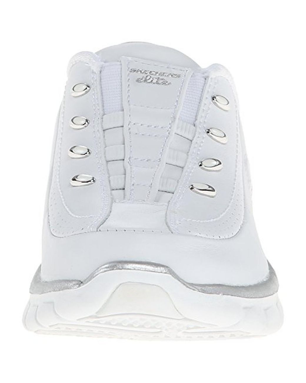 lantano Mal humor exceso Skechers Synergy-elite Glam Leather Memory Foam Fashion Sneakers in White |  Lyst