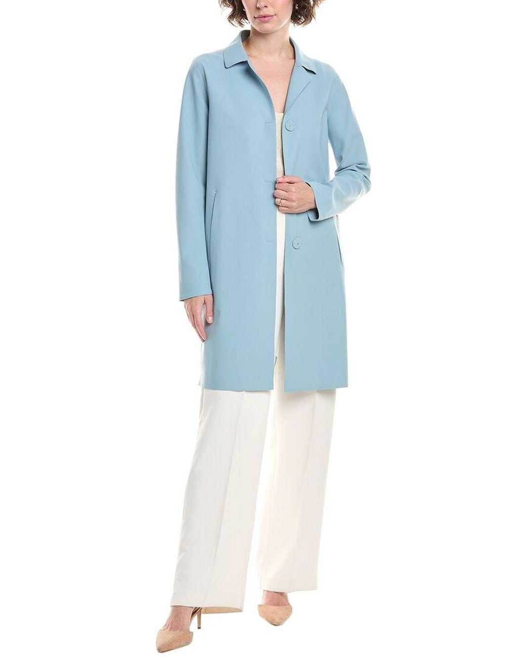 Herno Blue First Act Coat