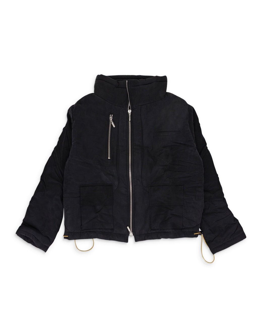 Rhude Black Bullet Zipper Jacket for men
