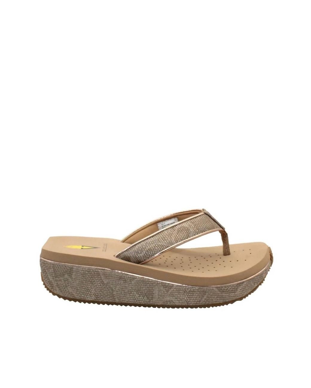 Volatile Neville Wedge Flip Flop Lyst