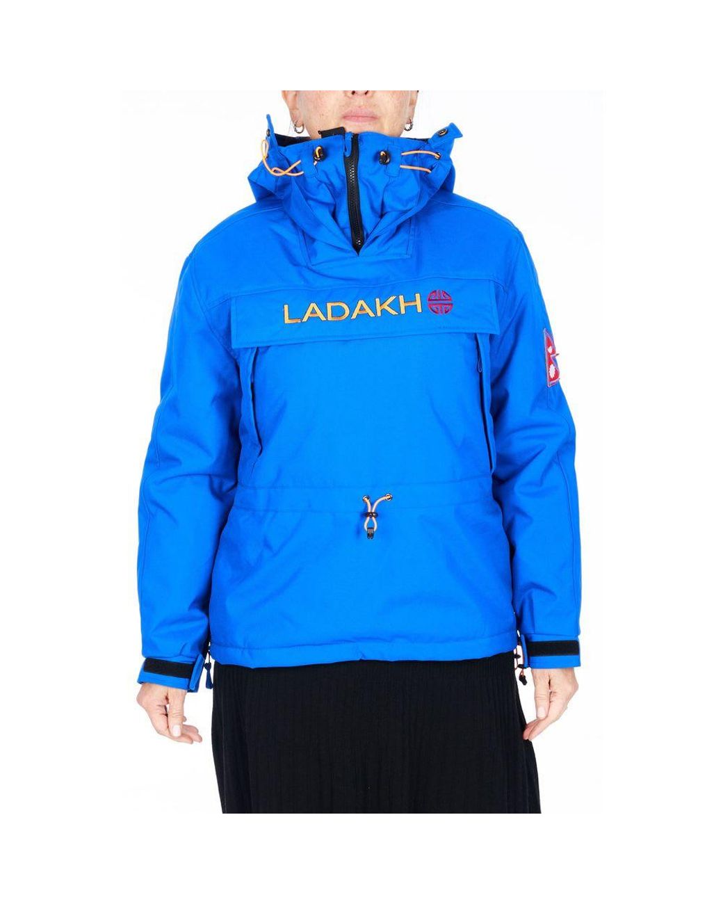Ladakh Blue Polyester Jacket
