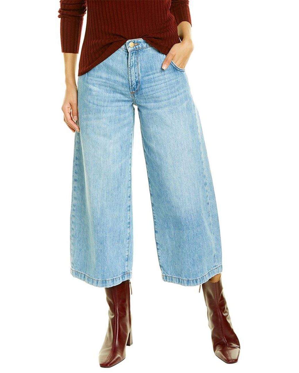 Triarchy Cotton Gaucho Indigo Wide Leg 