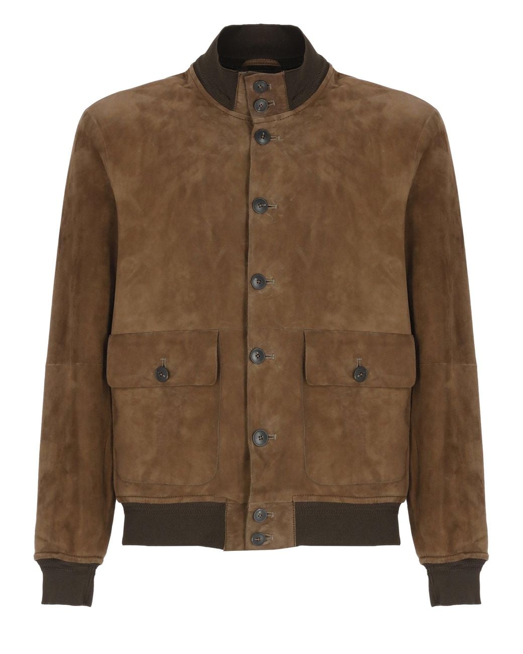 The Jack Leathers Brown Riverside Suede Leather Jacket for men