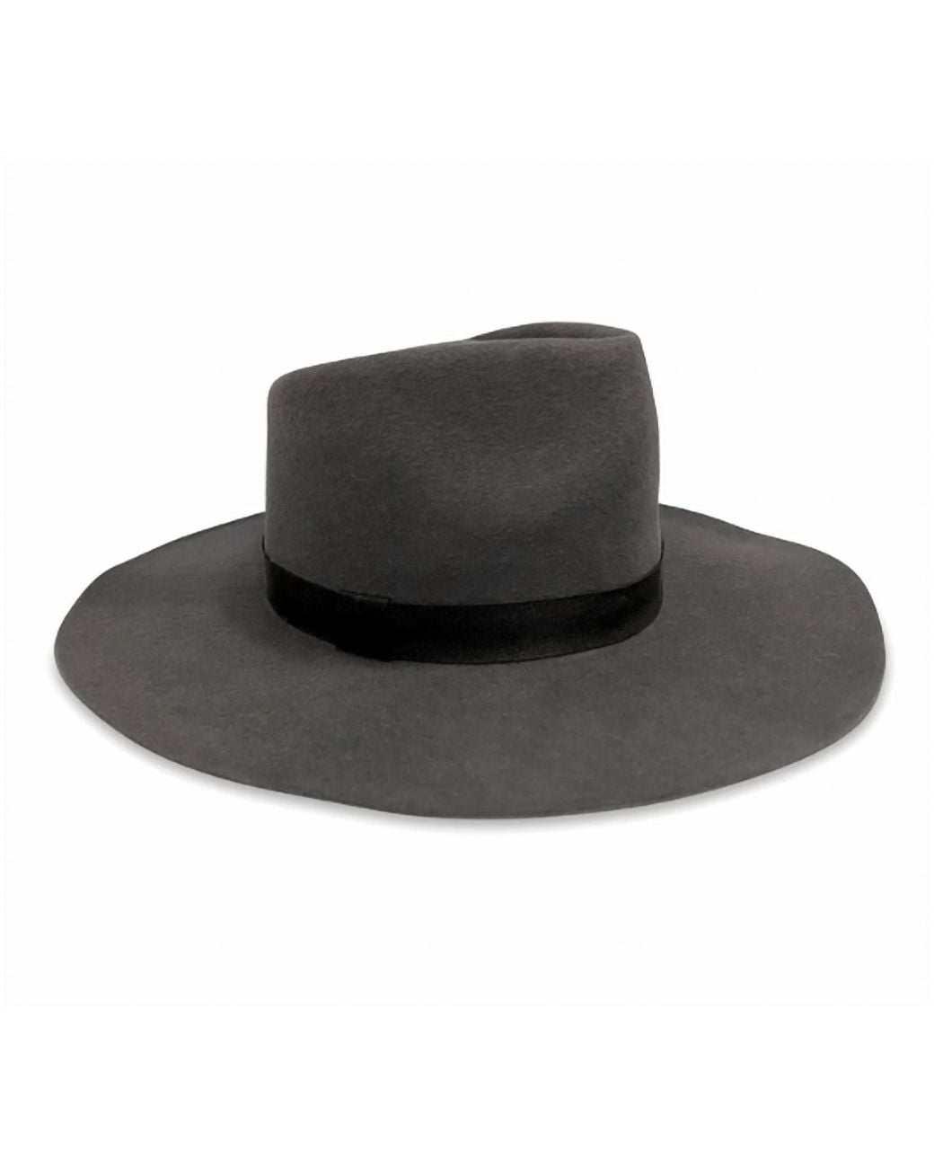 Hat Attack Black Lily Wool Hat