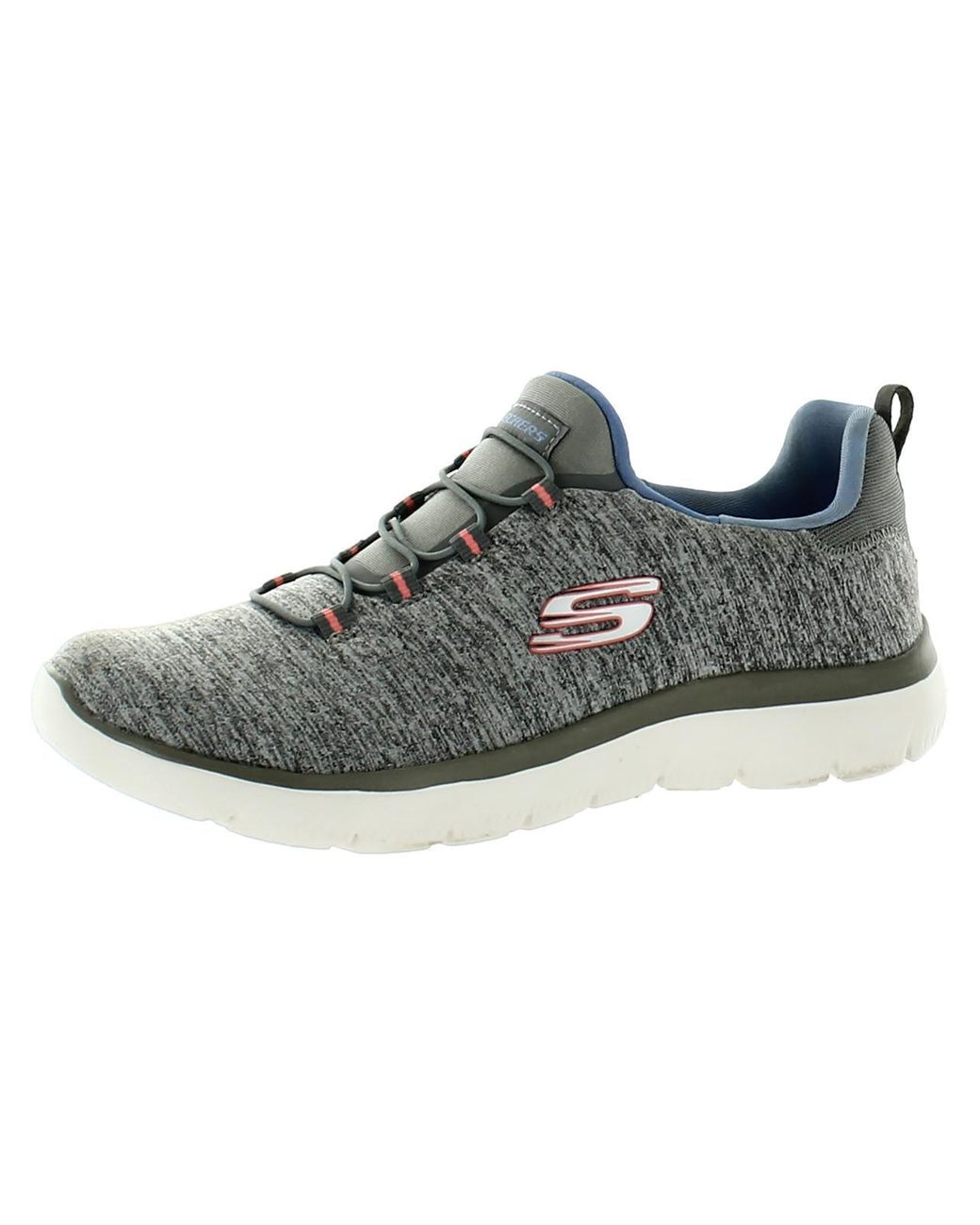 Skechers Summits - Quick Getaway Slip On Memory Foam Running Shoes in Brown  | Lyst