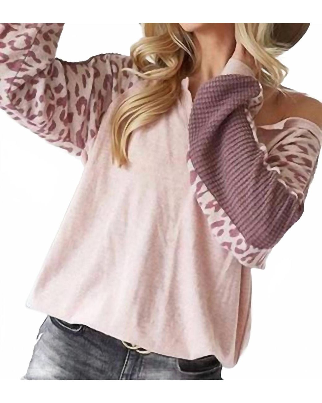 Bibi Red Savanah Top