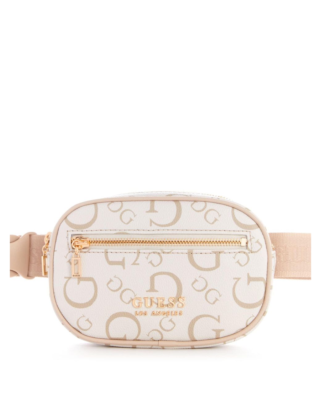 Guess Factory Luella G Logo Fanny Pack in White | Lyst