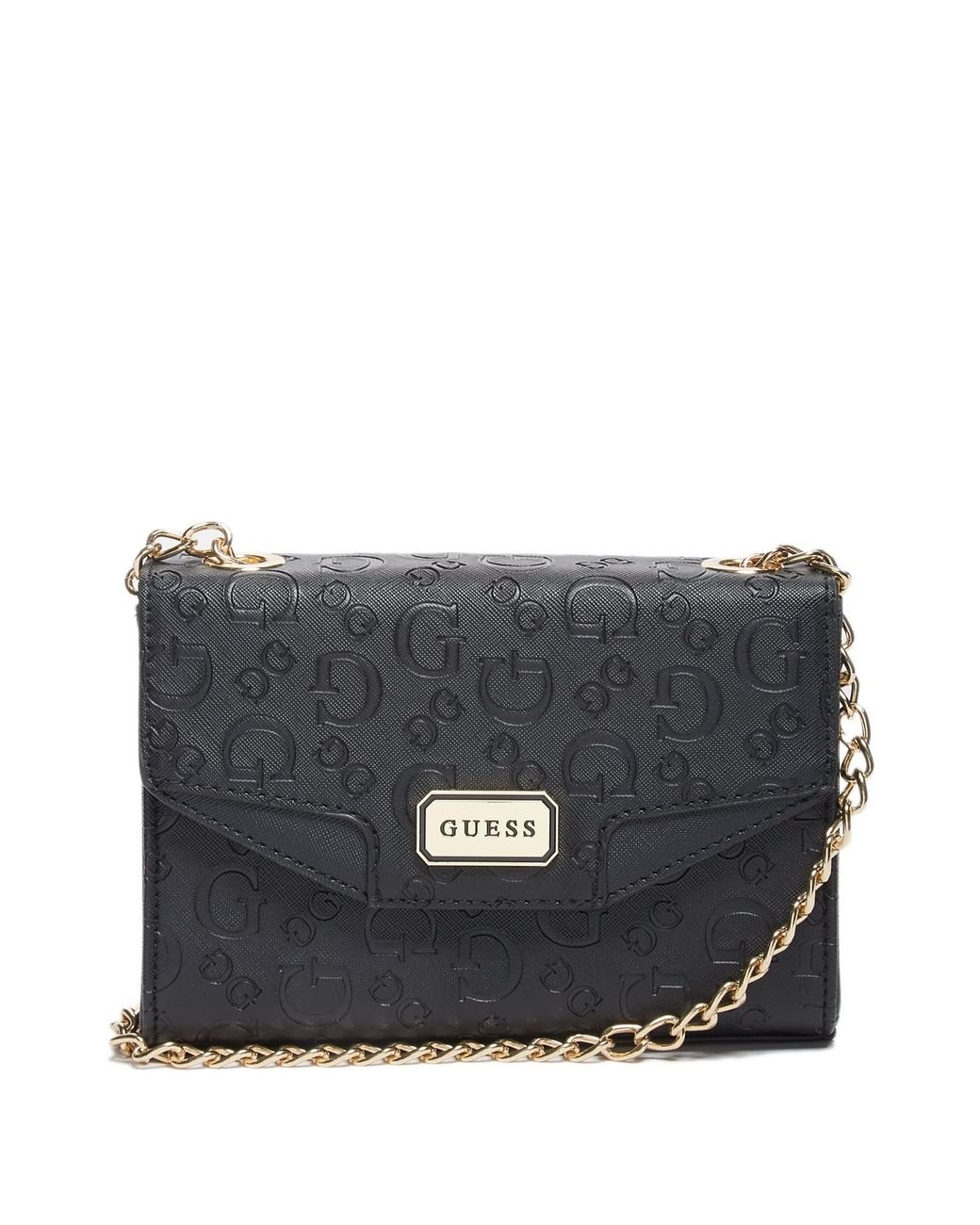 Guess Factory Nora Walletonastring in Gray Lyst