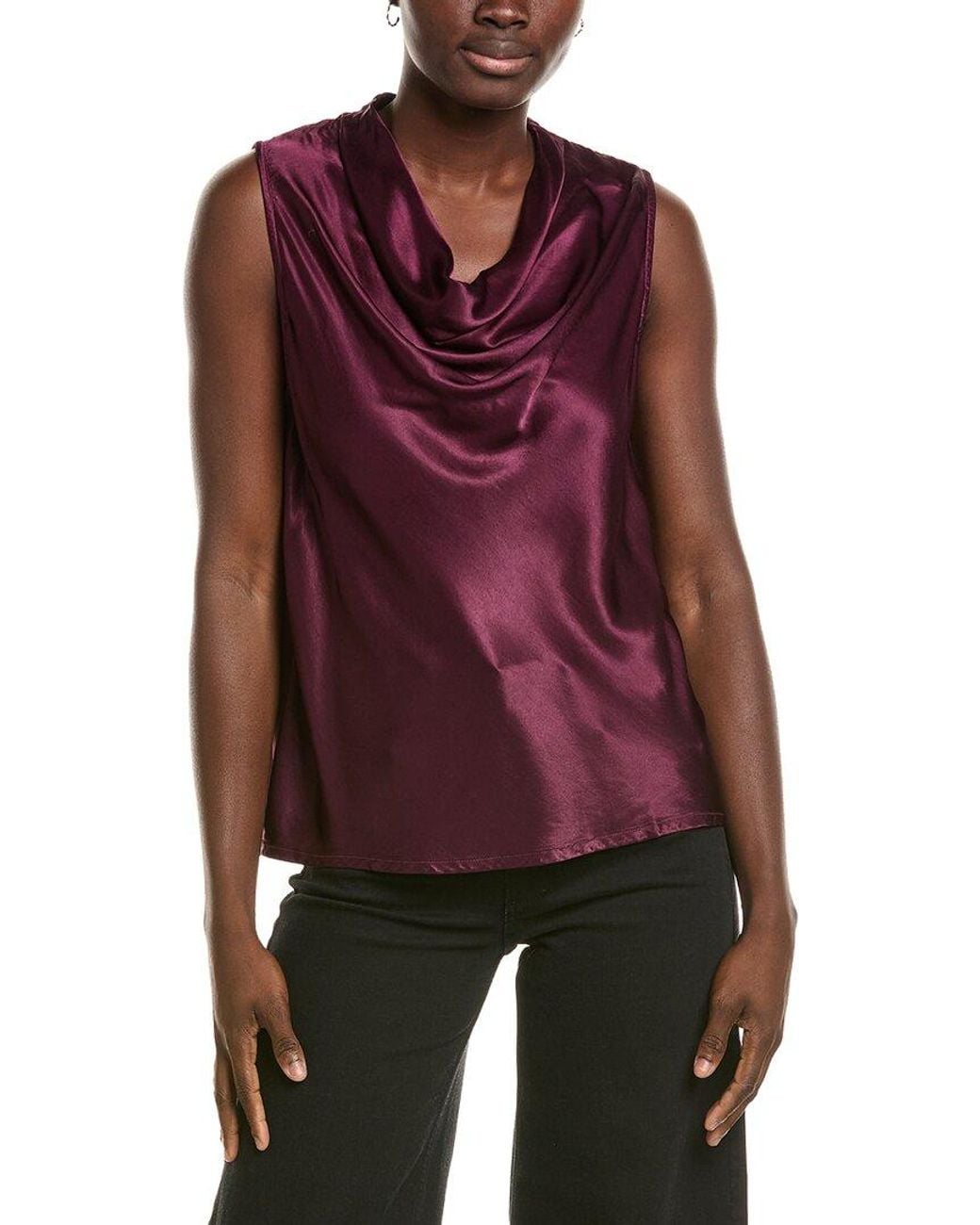 Michael Stars Red Mitzi Top