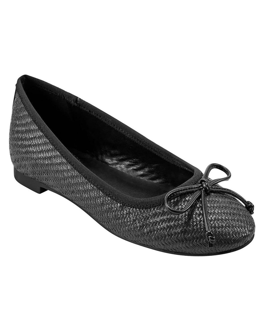 Bandolino Paprika 2 Round Toe Slip On Ballet Flats in Black Lyst