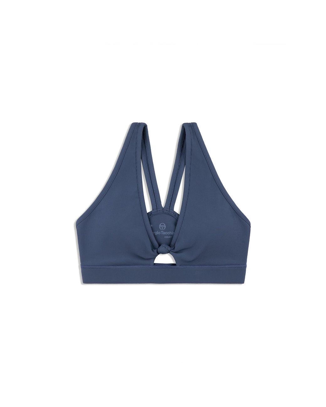 Sergio Tacchini Giulia Sports Bra in Blue | Lyst