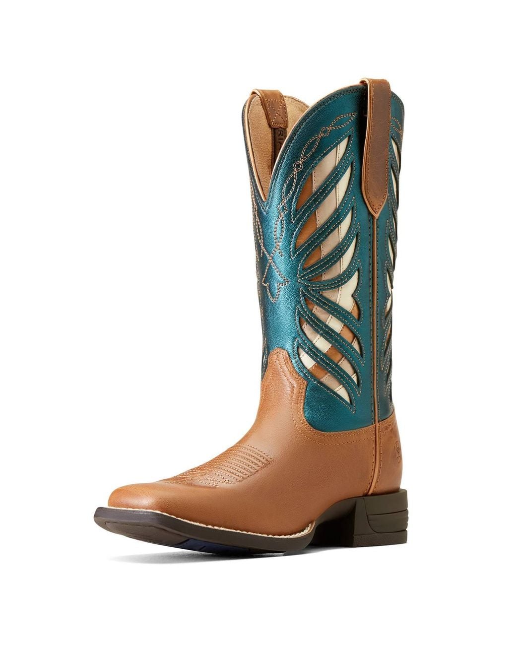 Ariat Green Longview Square Toe Boots