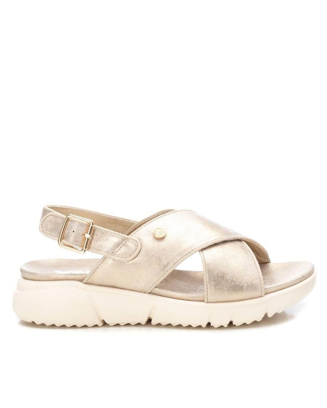 Xti Natural Flat Sandals By _