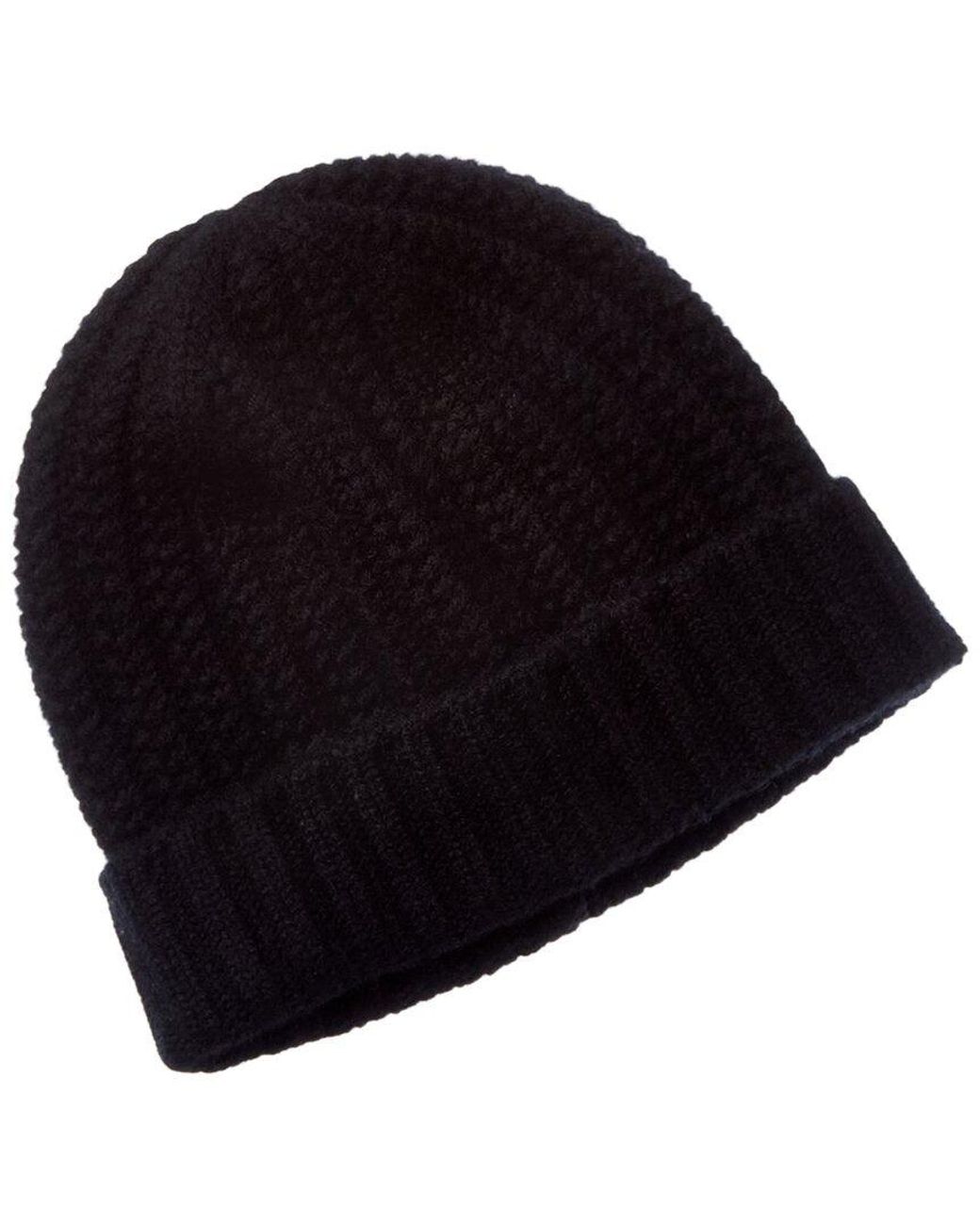 Sofiacashmere Blue Chunky Textured Shaker Cashmere Hat