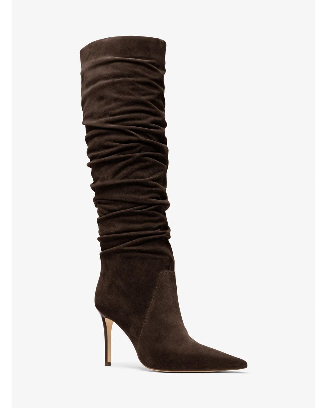MICHAEL Michael Kors Brown Mk Dawn Leather Boot