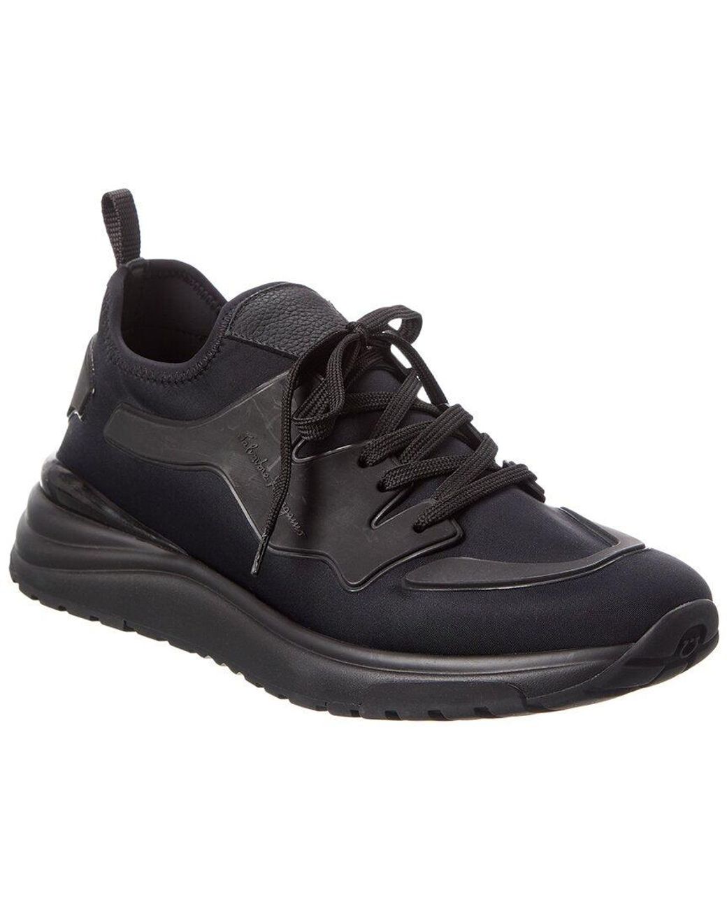 Ferragamo Black Pocket Sneaker for men