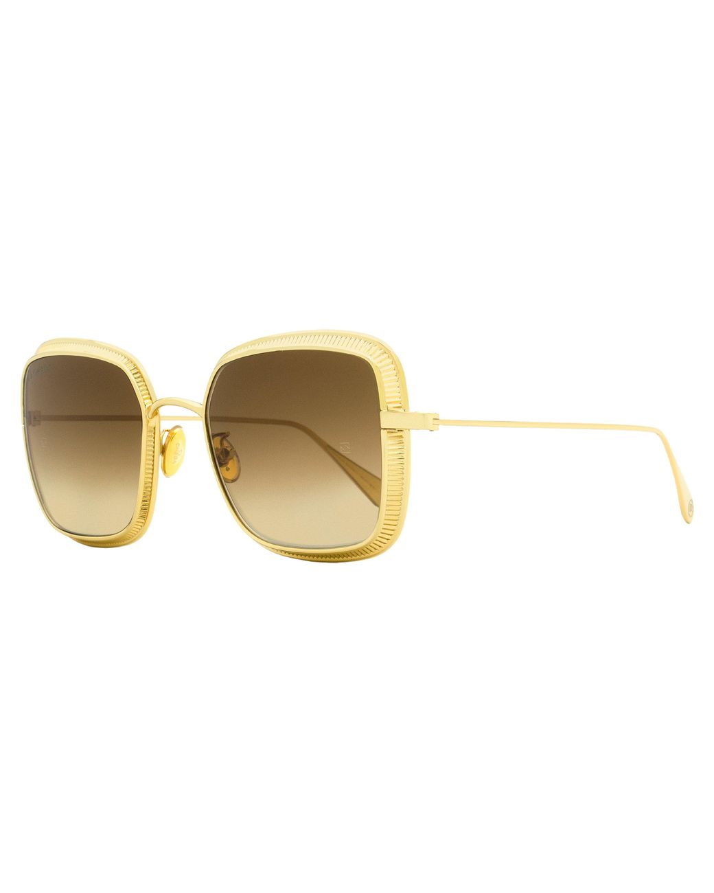 Omega Square Sunglasses Om0017h 30g Endura Gold 54mm in Black