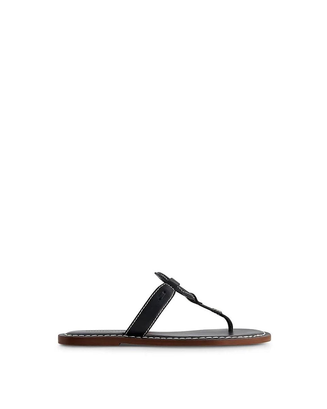 Bernardo Black Matrix Flip Flops